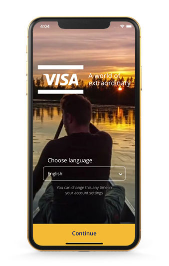 visa credit card app