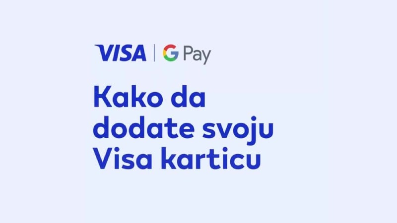 Kako da dodate svoju Visa karticu